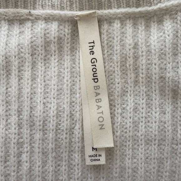 Babaton Cream Ribbed Cardigan - Picture 2 of 4